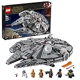 LEGO Star Wars Millennium Falcon, Raumschiff-Spielzeug mit 7 Figuren, Finn,...