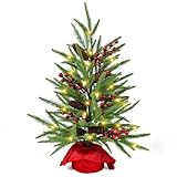 Mini Weihnachtsbaum Künstlich, Kleiner Grüner Weihnachtsbaum Tisch Tannenbaum...