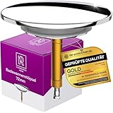 Badewannenstöpsel Universal Ø 72 mm Premium - Stöpsel Badewanne Chrom aus...