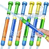 6 Stück Wasserpistole Kinder, 32 cm Wasserspritze Wasserspritzpistole Kinder...