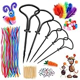 ECtury Kastanienbohrer Kinder, 1.5-5mm Bastelset Herbst, 257 tlg Kastanien...