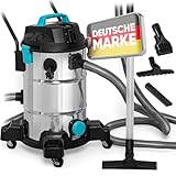 TEICHER Schlammsauger Wasserrückführung Groß 1200 Watt Teichsauger [Neues...
