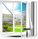 Fensfolie Silber(44.5X200cm)| UV-Schutz Sonnenschutzfolie Fenster innen oder...