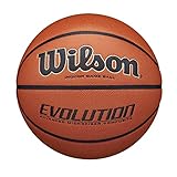 Wilson Unisex-Adult Evolution BSKT EMEA Basketball, Braun, 7