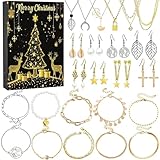 Schmuck Adventskalender 2024,Adventskalender Schmuck,Adventskalender 2024 Frauen...