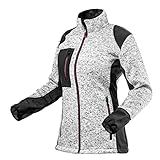 NEO TOOLS Damen Arbeitsjacke in Strick-Optik, 100% Polyester, Gr. S-XXL, warme...