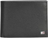 Tommy Hilfiger Herren Geldbeutel Eton mit Münzfach, Schwarz (Black),...