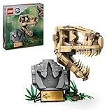 Lego Jurassic World Dinosaurier-Fossilien: T.-rex-Kopf, Dinosaurier-Spielzeug...