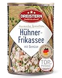 DREISTERN Hühnerfrikassee 400g I Mit zartem Gemüse I Herzhaftes Fertiggericht...