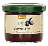 Il Cesto Bio Olivenpaste aus Kalamata-Oliven, 100 g