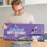 Riesen Milka Schokoladentafel personalisiert mit Botschaft - Geburtstagsgeschenk...