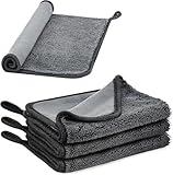 Yizhet 3 Stück Trockentuch Dusche 600GSM, Fast Dry Trockentuch, Microfaser...