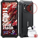 Blackview BV6200 Plus Outdoor Handy 11000mAh 24GB+256GB/2TB, Android 15 Outdoor...
