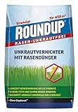 Roundup Rasen-Unkrautfrei Rasendünger, 2in1, Unkrautvernichter plus Dünger mit...