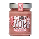 NAUGHTY NUTS Bio Cashewmus Raspberry Rumble - Vegane, 100% Natürlich, Ohne...