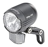 Prophete LED-Scheinwerfer 120 Lux | Fahrradbeleuchtung | Aluminium | OSRAM LEDs...