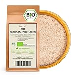 Kamelur Bio Indische Flohsamenschalen (1kg) Ballaststoffreiche Flohsamen Schalen...