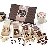 WELLNUSS Geschenkidee mit Schokolade 'Best of Chocolate' | 4 Nussmischungen mit...