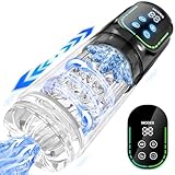Elektrischer Masturbator Masturbieren für Männer 7 Teleskopfunktion &...