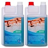 KaiserRein 2 x 1 L (2 L) Whirlpool Desinfektionsmittel für die zuverlässige...