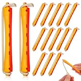 Lurrose 24Pcs Haar Dauerwellen Stangen Kaltwelle Lockenstäbe Kunststoff...