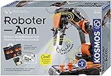 KOSMOS 620028 Roboter-Arm, Modellbausatz für deinen elektrischen Roboterarm,...