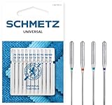 SCHMETZ | 10 Nähmaschinennadeln | Universal | 130/705 H | Nadeldicke...