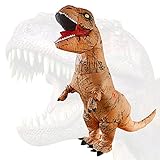 Geerypsy Dinosaurier Aufblasbares Kostüm für Erwachsene Lustiges T-Rex-Kostüm...