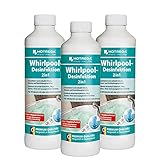 HOTREGA Whirlpool Reiniger 1,5L - Konzentrierte Desinfektion & Entkalkung für...