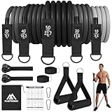 flintronic Resistance Bands Set, Sports Resistance Fitness Bands, 5er...