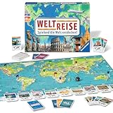 Ravensburger Familienspiel 26888 - Weltreise - Familienklassiker ab 8 Jahren -...