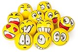 Schleuderhannes 4 Stück Smiley Knautschball Emotion Sortiert - Keine Auswahl...