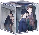 walther design Fotowürfel 8,5 x 8,5 cm aus Kunstglas Doppelpack, Fotowürfel...