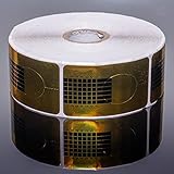 100 Goldschablonen Modellierschablone Nagel Schablonen 100 Stück - Gold...