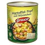 Erasco Kartoffeltopf mit Würstchen (1 x 800g), In rund 5 Minuten fertig – Mit...