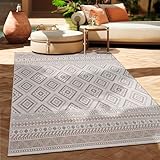Paco Home Outdoor Teppich Flachgewebe Modern Boho-Style wetterfest &...