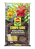 COMPO SANA Qualitäts-Blumenerde, 12 Wochen Dünger, Kultursubstrat, 10 Liter,...