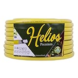 Gartenschlauch gelb 3/4' Helios Premium 10 Jahre Garantie 4 lagig Wasserschlauch...