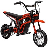 HOMCOM Elektro Motorrad Kinder Elektromotorrad mit 24V 350W Motor, 8-16 KMH...