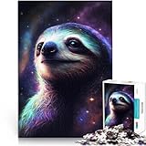 1000-teiliges Puzzle Erwachsene, Faultier-Spielzeug, Denkspiel. Helfen Sie dem...