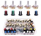 YYWEi Potentiometer Drehpotentiometer Mono Linear B5K B10K B20K B50K B100K B250K...
