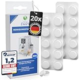 EW24® Hochwertige [2-Phasen Reinigungstabletten für Kaffeevollautomaten]...