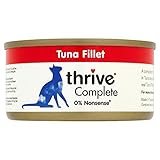 Gedeihen Komplette Thunfischfilet Katzenfutter 75G (Packung mit 2)