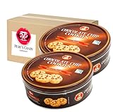 2er Set: Dänische Butterkekse Cookies, Gebäckmischung - Chocolate Chip Cookies...