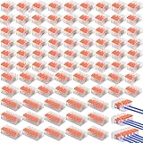 100 Stück Kabelverbinder, Kabelklemmen Elektro 250v 32a Frei Kombinierbar...