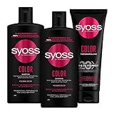 Syoss Shampoo Color (440 ml), Haarshampoo für colorierte, gesträhnte und...