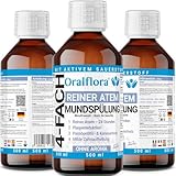 3x Hocheffektive Mundspülung 500ml mit Chlordioxid CDL - frischer Atem 24h -...