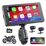 Lamto Motorrad Carplay & Android Auto für Motorcycle,Tragbares Carplay...