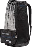 Cressi Unisex – Erwachsene Utila Bag Tauch Netzbeutel/Rucksack, Schwarz, 85 LT