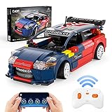 CaDA Ferngesteuertes Auto Klemmbausteine Dual Control 329Pcs Citroën C4WRC Rc...